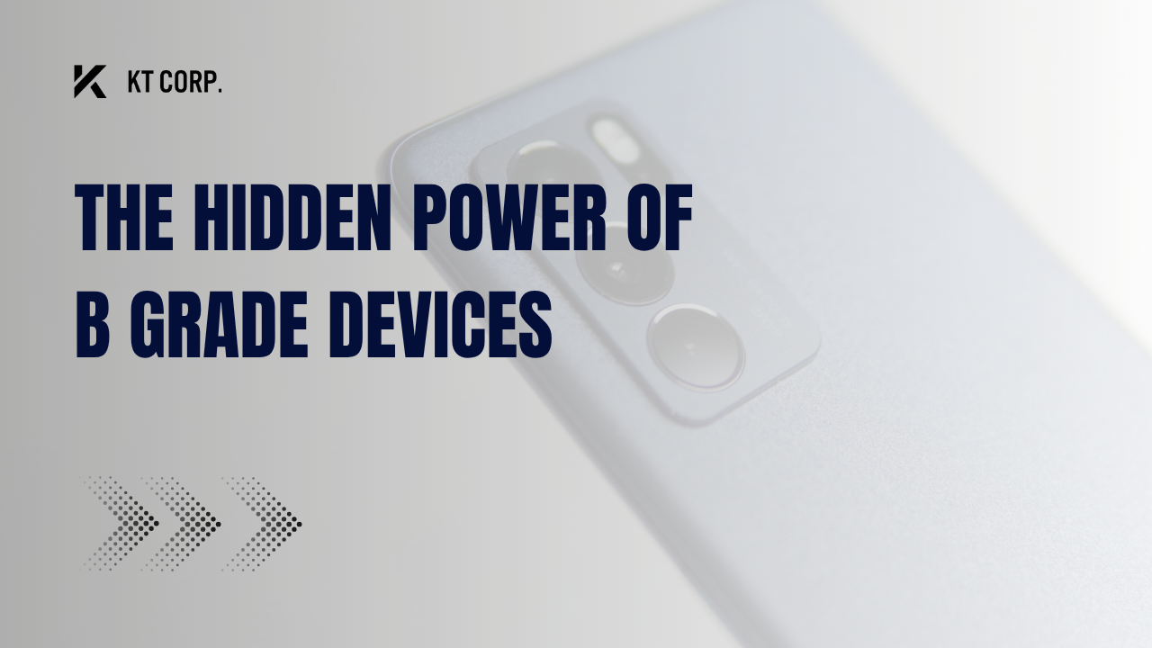 image of a smartphone for KT Corp Blog 